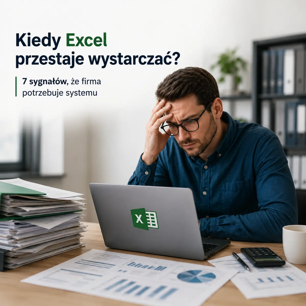 Featured post: Kiedy Excel przestaje wystarczać? 7 sygnałów, że firma potrzebuje systemu