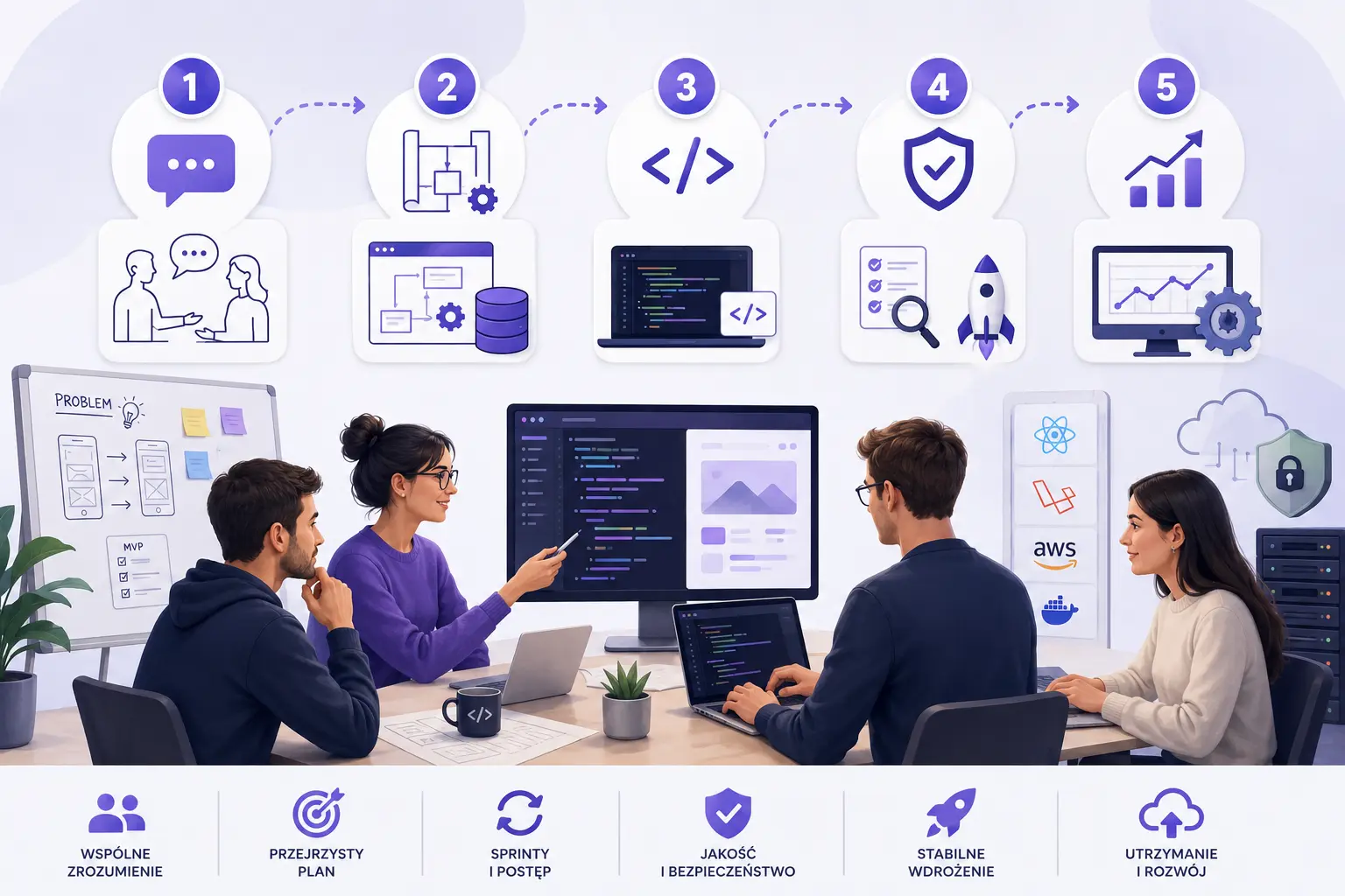 Blog post: Współpraca z agencją przy tworzeniu aplikacji webowych - jak to wygląda krok po kroku